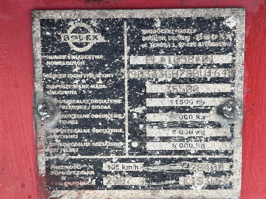 Продам Bodex напівпричіп самоскид