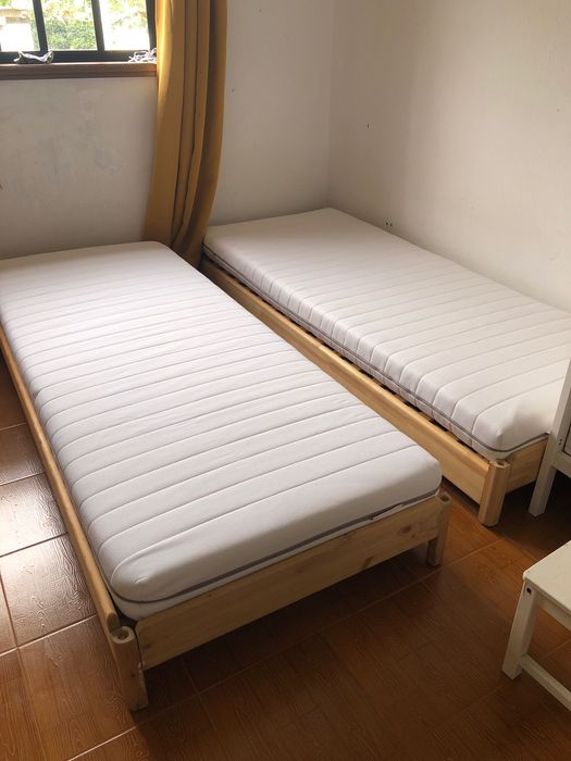 2 camas ikea empilháveis