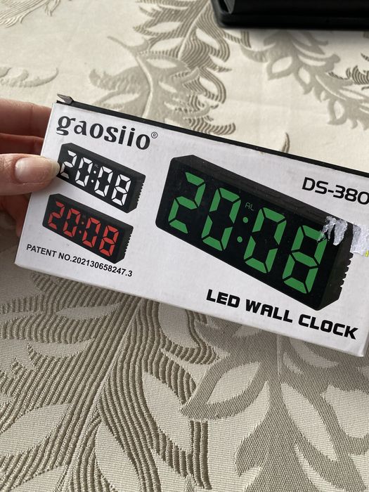 Zegarek led ścienny