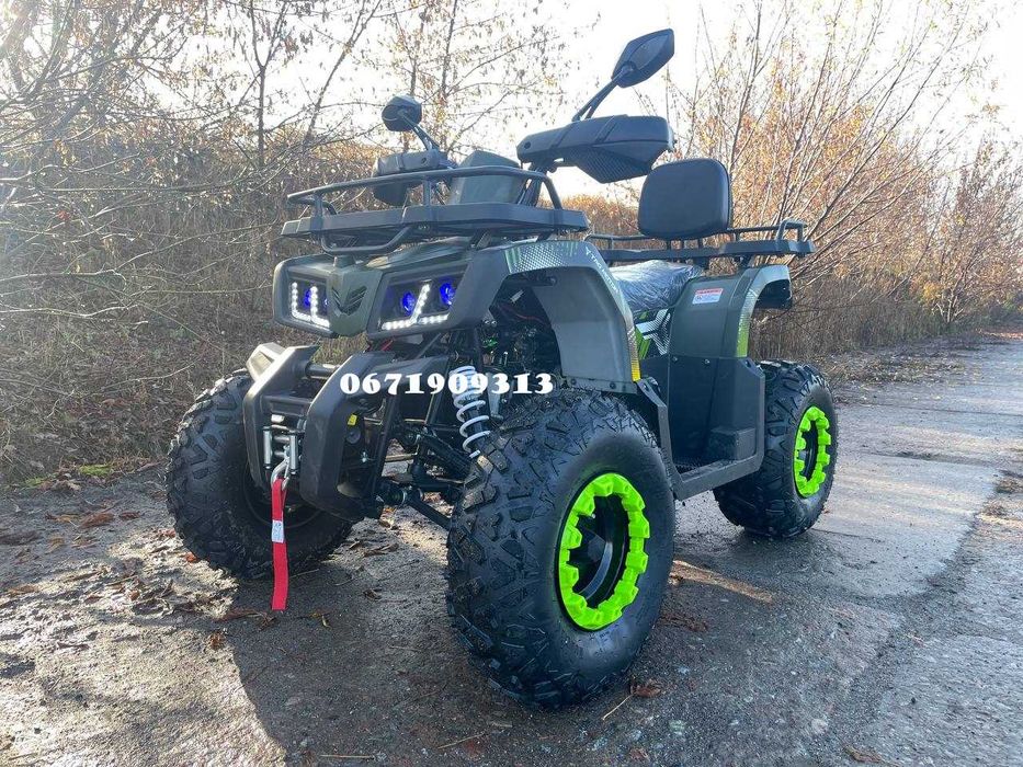 Квадроцикл Коман Comman Scorpion 200cc Навантаження 300кг Двомісний Кредитуємо Доставка додому в зібраному стані Безкоштовно
