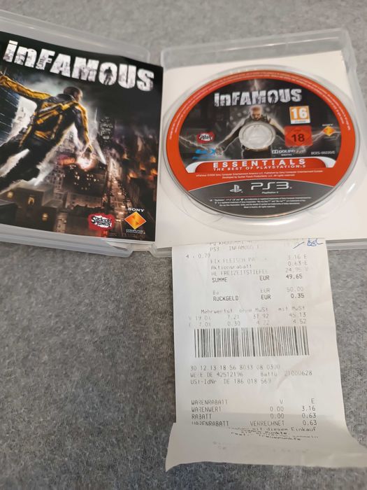 Gra PS3 " Infamous "