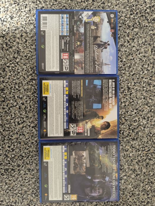 The last of us/Uncharted 4/Fallout 4 PlayStation 4