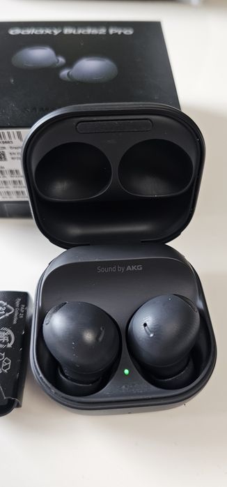 Samsung Galaxy Buds 2 Pro czarne | ANC I idea| komplet+nowe oryg. gumk