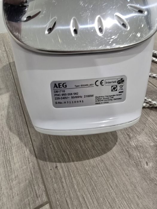 Парова праска AEG DB 1710, 2100вт розова