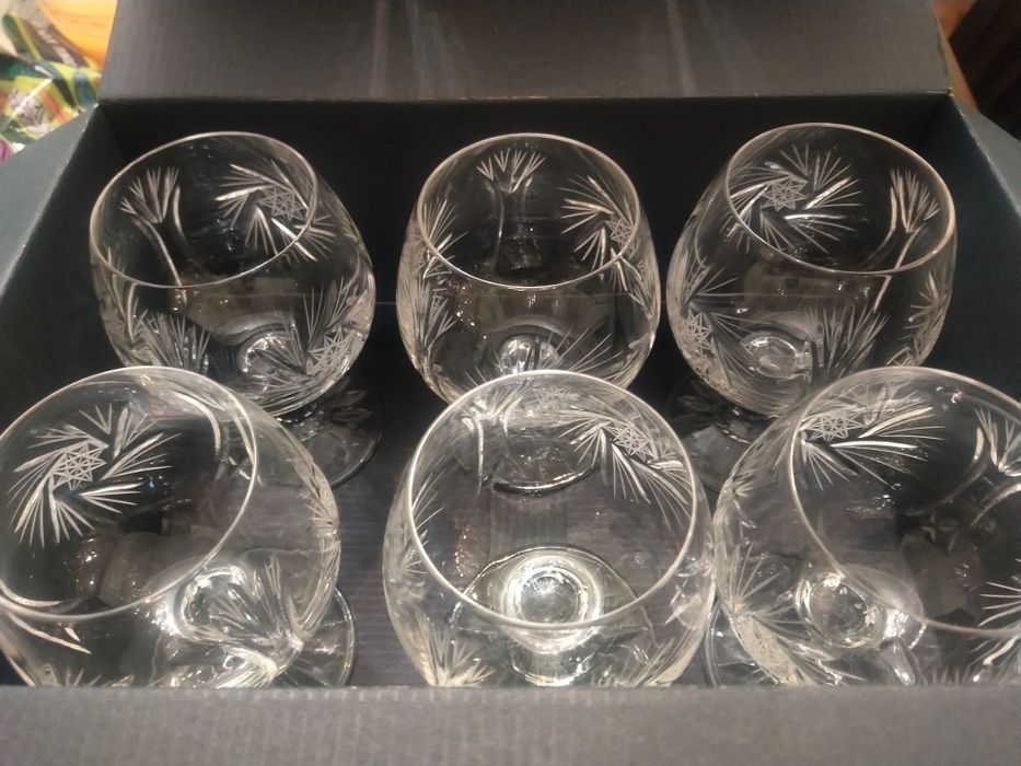 Коньячные хрустальные бокалы 280 мл