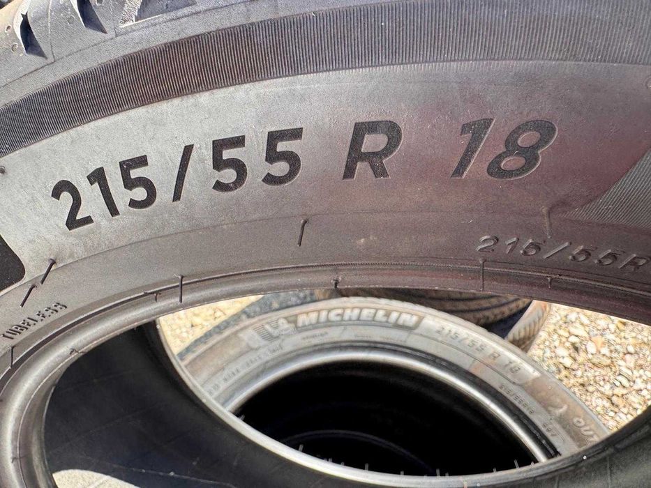 4 opony 215/55/18 michelin primacy 4 lato jak nowe dot 4122