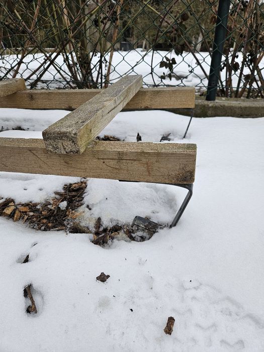 Drabina drewniana 4 metry z hakami