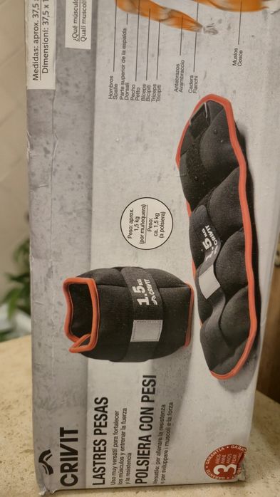 2 Pesos 1,5kg do lidl como novo