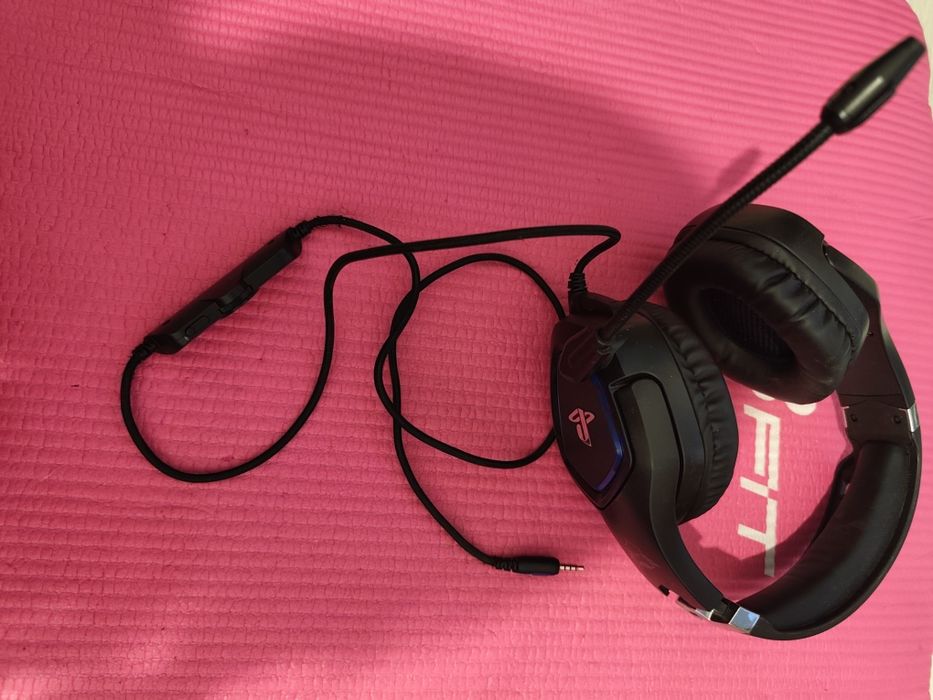 Słuchawki PS4 z mikrofonem