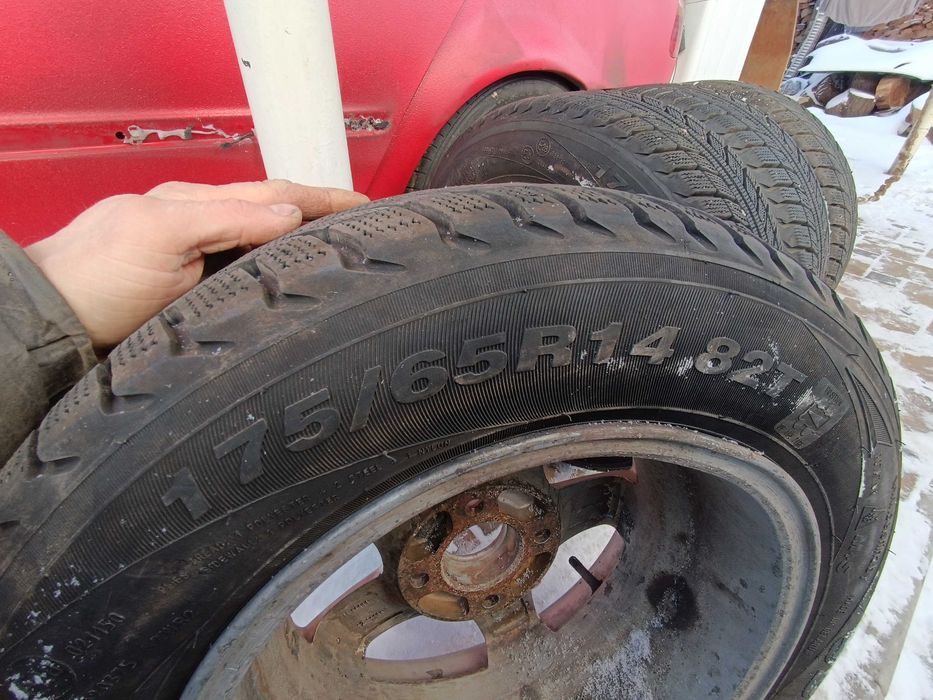 Шины Белшина 175/65 R14 Покрышки 8мм Зима Комплект Резина Шина