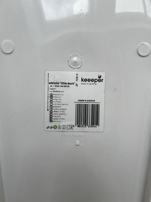 Keeeper Banheira XL para Bebé e Criança Wiktoria Little Duck