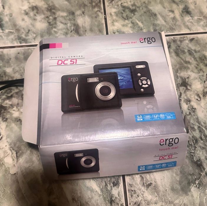Ergo Миниатюрный цифровой фотоаппарат как новый Great Britain