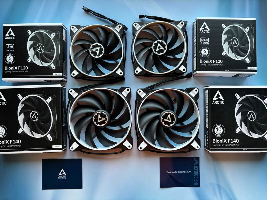 Кулер Arctic BioniX F120 вентилятор Arctic BioniX ідеальний стан