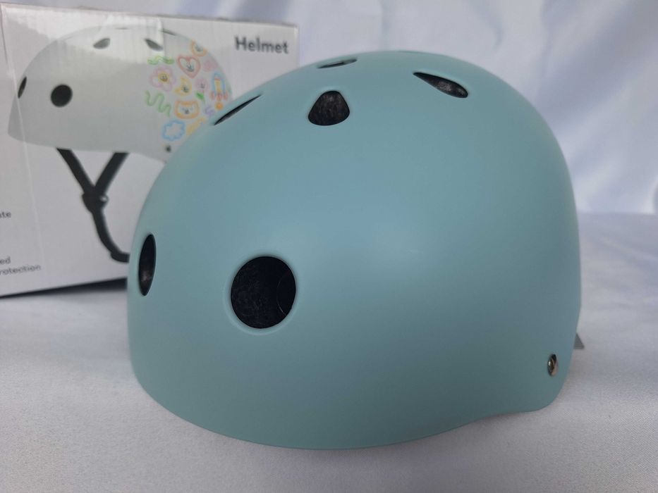 Kask rowerowy dziecięcy Lionelo Blue S 50-56cm BMX rolki
