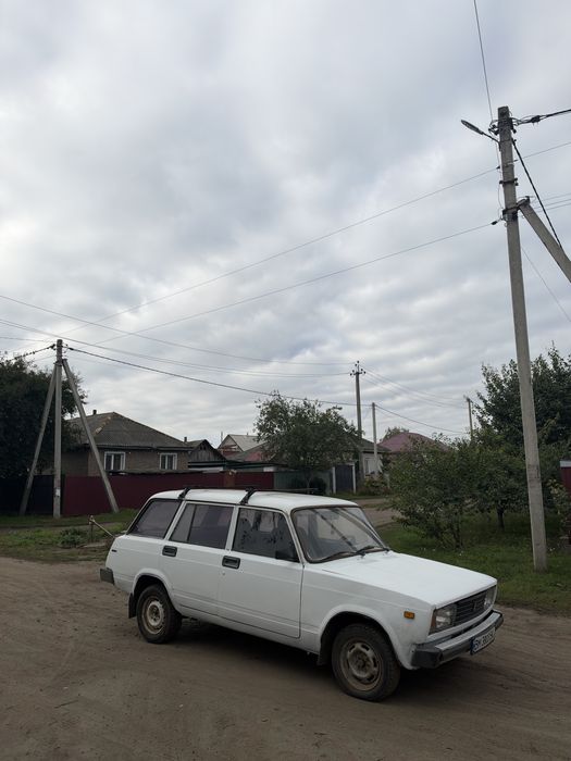 ваз2104 на повному ходу по кузову ціла