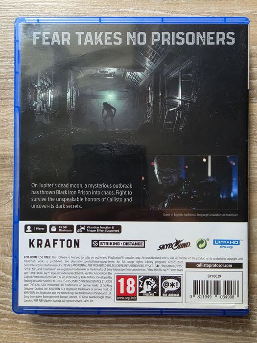 Gra The Callisto Protocol PS5