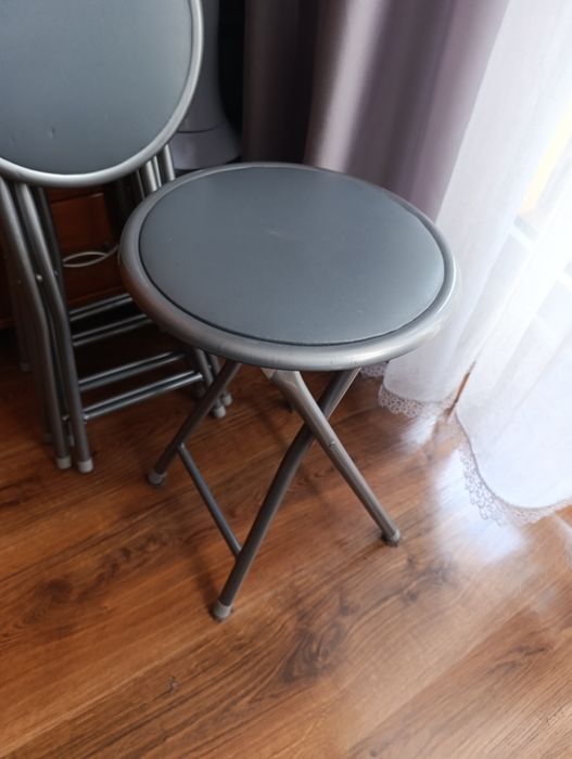 Taboret składany 5 sztuk