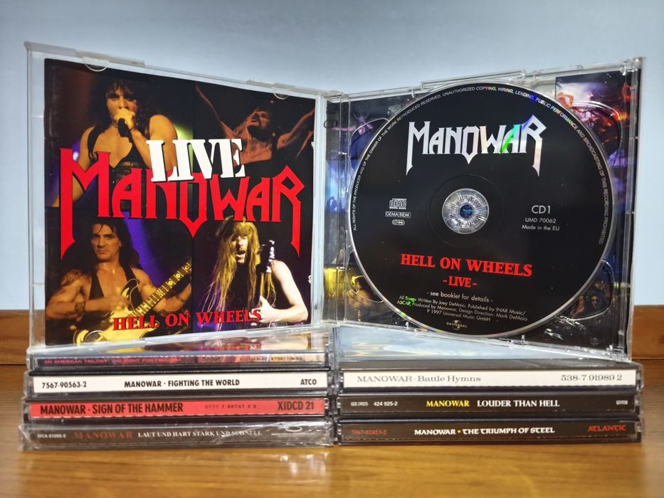 CDs de Metal/Rock MANOWAR