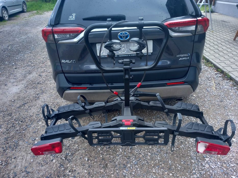 Platforma rowerowa Buzzrack Pro 2 do rowerów z bardzo szerokimi oponami - E-Biki , Fat - Bik, rampa do załadunku rowerów w standardzie