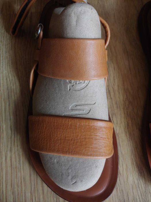 Кожаные мужские босоножки . Италия.