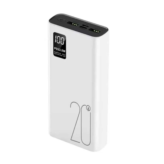 Повербанк 20000 mAh 22.5W Fast Charge Type-C Швидка зарядка Power Bank