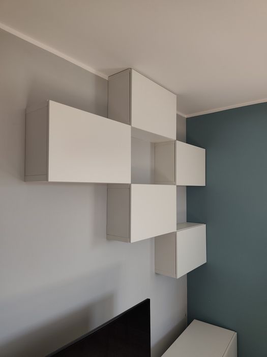 5 półek ściennych IKEA