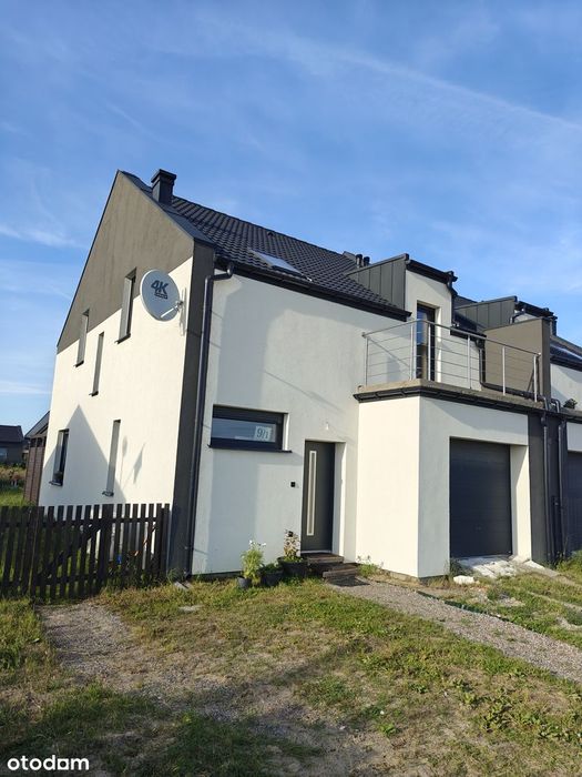Bliźniak 124m2 | 4 sypialnie | Garaż | Pompa ciepła | Do zamieszkania