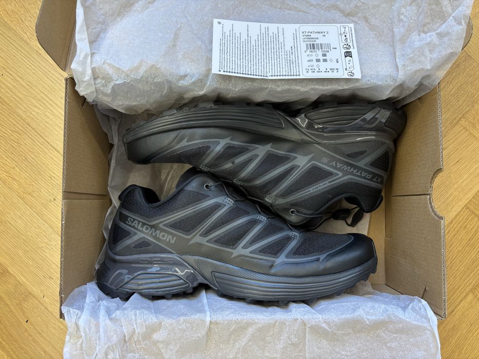 Salomon 41 semi-novas - XT-Pathway 2 - Black/Asphalt