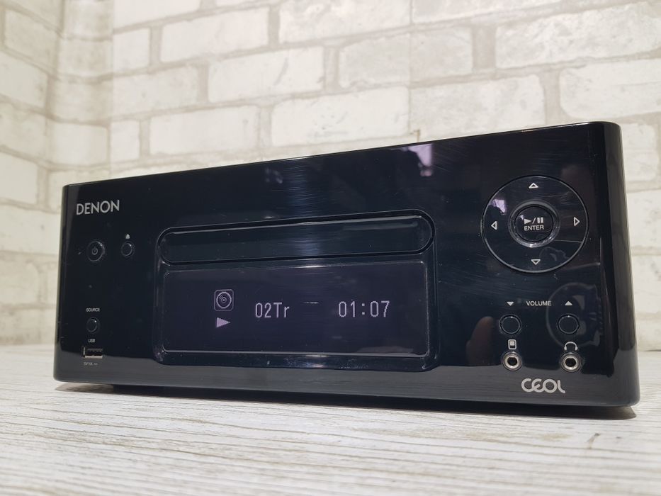 Стерео ресивер/програвач DENON RCD-N8, *2x65 Вт, Wi-Fi, USB, б/у з Німеччини