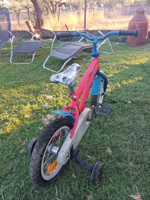Bicicleta infantil  roda 14 cars