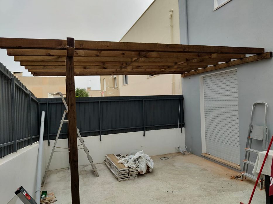 Vedações, telheiros