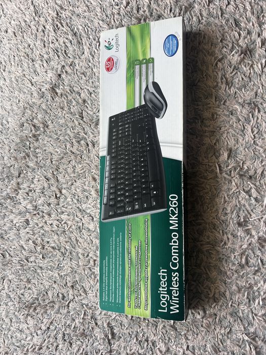 Klawiatura bezprzewodowa Logitech Wireless combo MK260