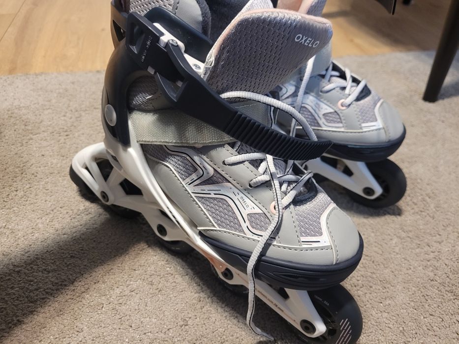 Rolki marki Oxelo 32-35. Jak nowe.