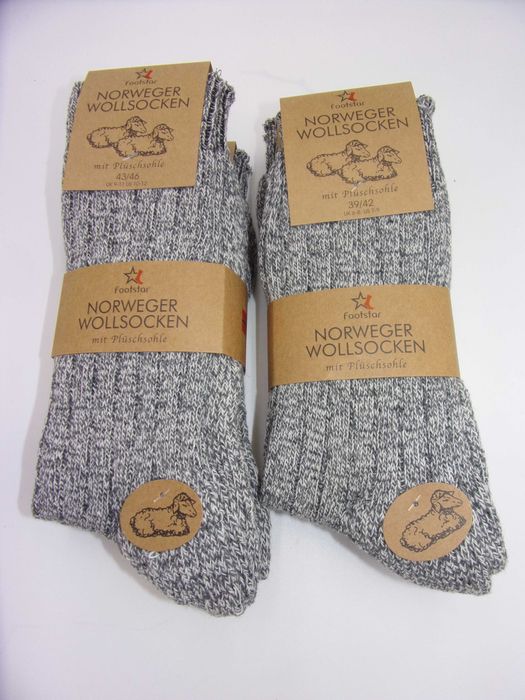 3x Skarpety wełniane ciepłe NORWEGER- 39/42. Art 4340.