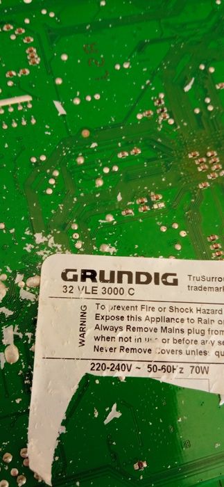Componentes TV Grundig 32VLE3000C