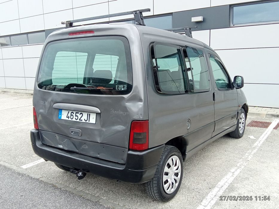 Citroen Berlingo 1.4cc.  5/2 Lugares