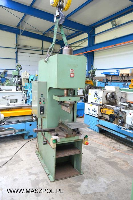 Prasa hydrauliczna PYE - 10 N - WMW Niemcy - STAN - FILM