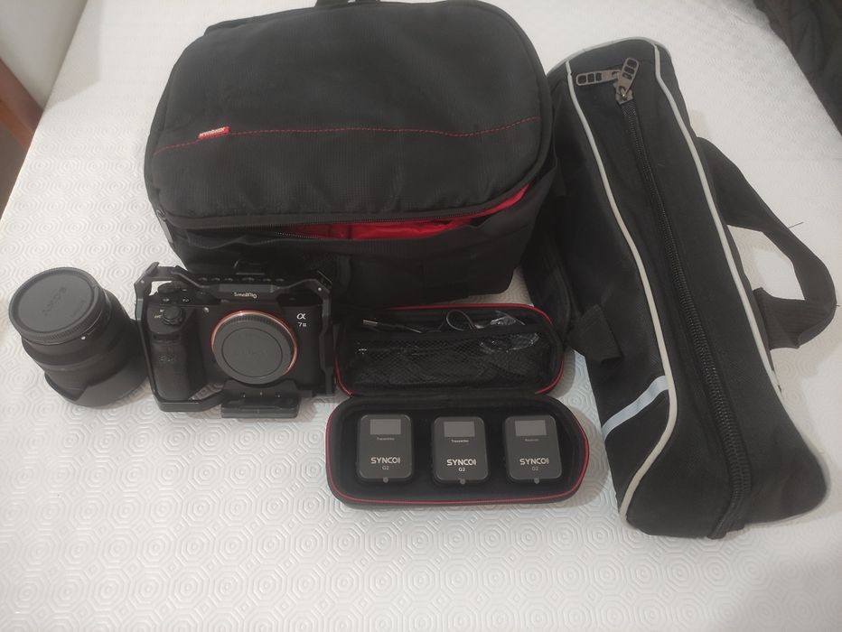 Equipamento de filmagem