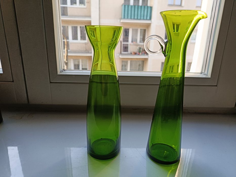 Blanco glass Company wazon dzbanek antyk