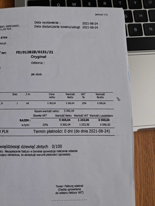 Macbook Pro m1 8GB/500 GB SSD