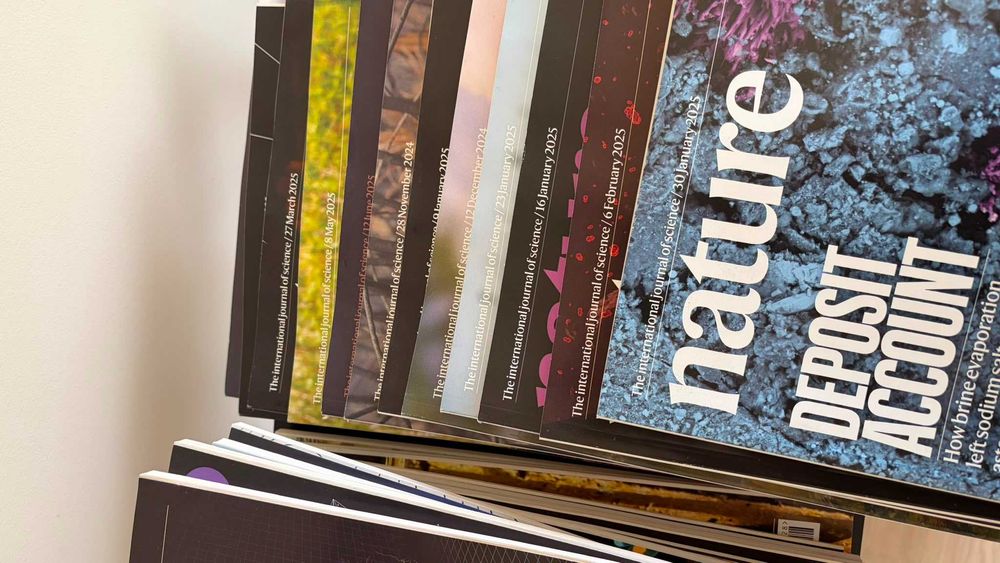 Revista Nature em inglês