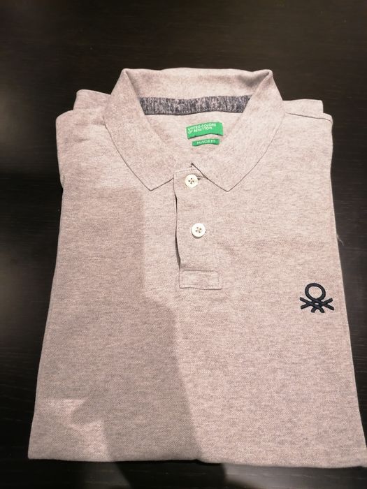 3 polos de marca L e XL