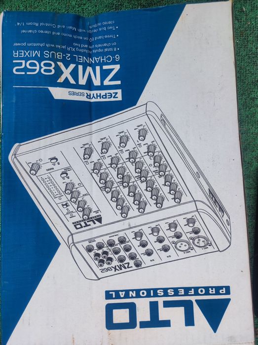 Mesa de mistura profissional ZMX 862