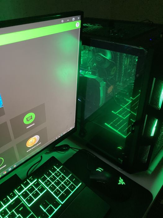 PC Gaming + Periféricos + Monitor 100Hz – Pronto para Rodar Tudo!