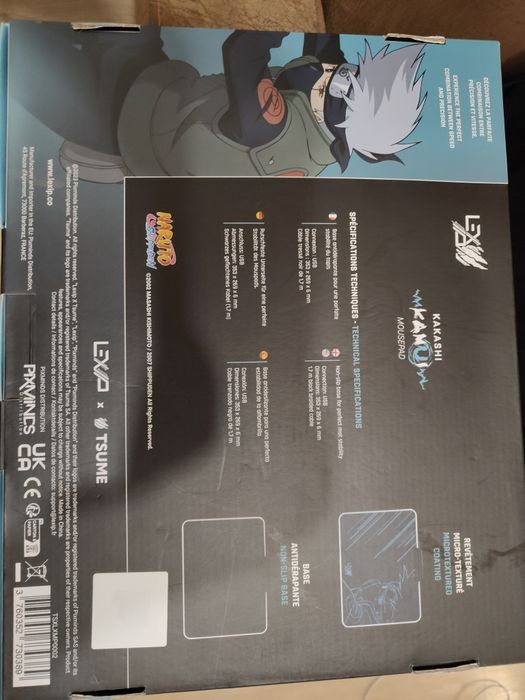 Podkladka pod mysz Lexip Kakashi Naruto Shippuden (Tsxlxmp0002)