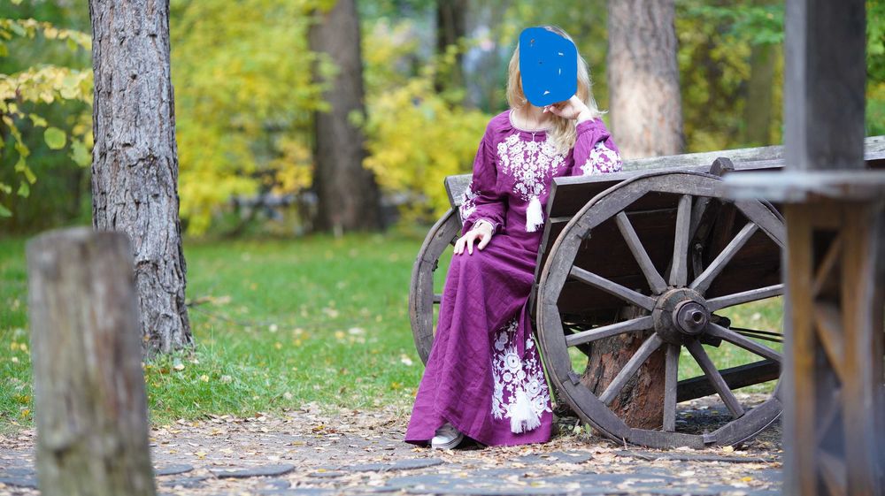 вишиванка сукня довга