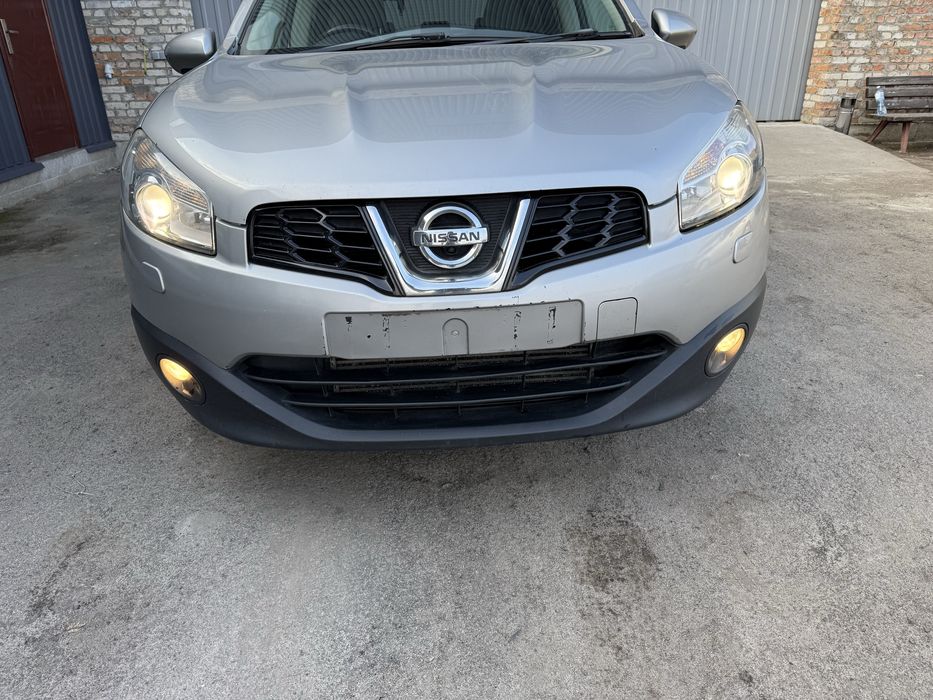 Бампер Nissan Qashqai j10 2010-13 під омивачі KYO Кашкай дж10