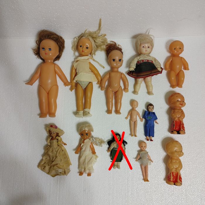 Кукла СССР Пупс СССР ЛОТ 12 штук