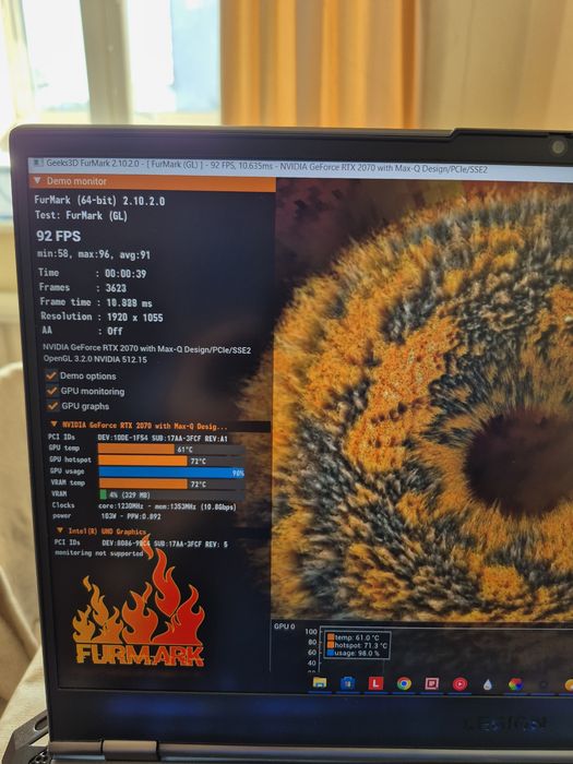 Lenovo Legion 7 15IMH05 - ігровий ноутбук i7-10750H, 16GB, 1TB SSD