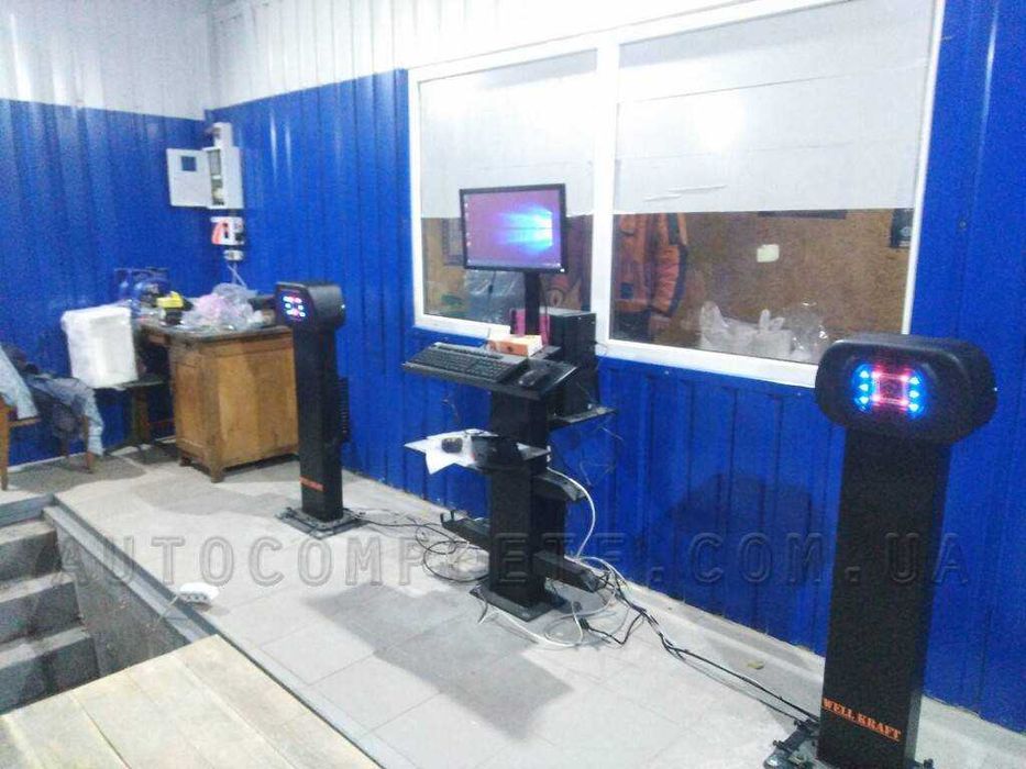 б/у развал схождения 3D. На яму . Готов к отправке